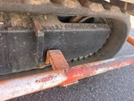 Undercarriage with Left Track Tensioner