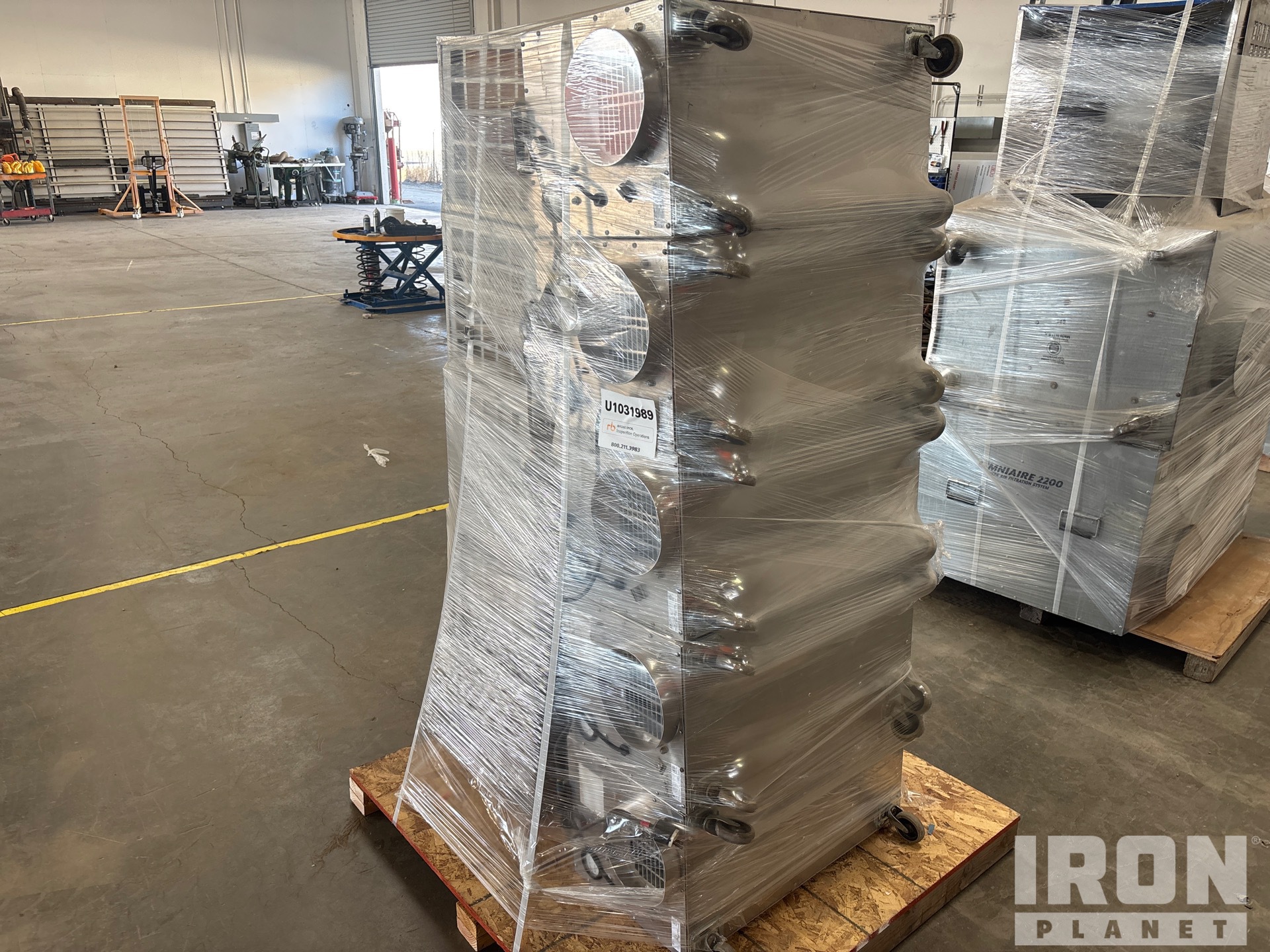 Quantity of (10) Pallets of 2006 Omniaire 600 Electric Negative Air Machine