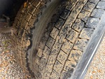 Underbody with Right Rear Drive Tires