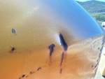 General Appearance with Sheet Metal (fiberglass) Condition