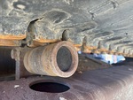 Undercarriage with Left Carrier Rollers