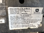 Engine with Emission Label