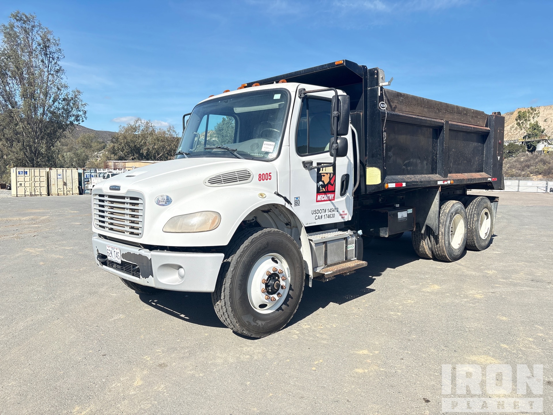 2017 Frieghtliner M2 4x4 T/A Dump Truck