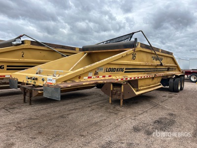 1998 Load King 2060-40-2 40 ft T/A strooi aanhangwagen
