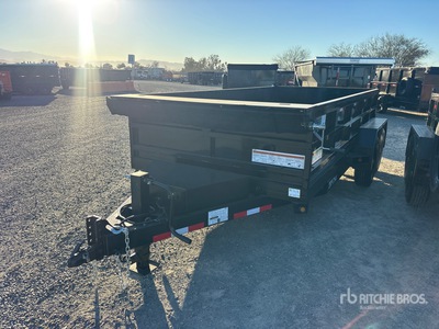 2027 Denton Dt-714 14 ft T/A Remolque Bañera Ligero