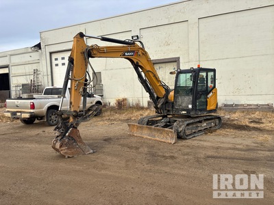 2022 Sany SY80U Tracked Excavator