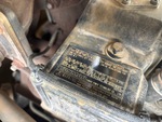 Engine with Emission Label