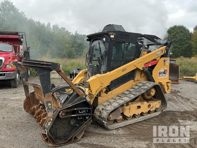 2023 Cat 299D3 Two-Speed High Flow Chargeuse sur rails compacte