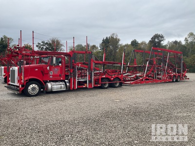 2017 Peterbilt 365 Car Carrier Truck w/Cottrell CX-11HCSD T/A Trailer