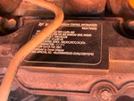 Moteur with Étiquette d'émission