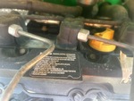 Motor with Emission Label