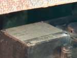 Engine with Emission Label