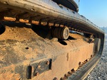 Undercarriage with Left Carrier Rollers