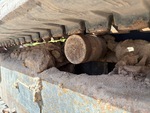 Undercarriage with Left Carrier Rollers