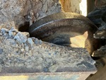 Undercarriage with Rear idler wear