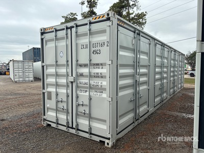 2026 40 ft High Cube Multi-Door Storage Container