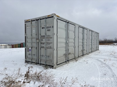 2026 40 ft High Cube Multi-Door Storage Container