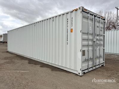 2026 40 ft High Cube Multi-Door Storage Container