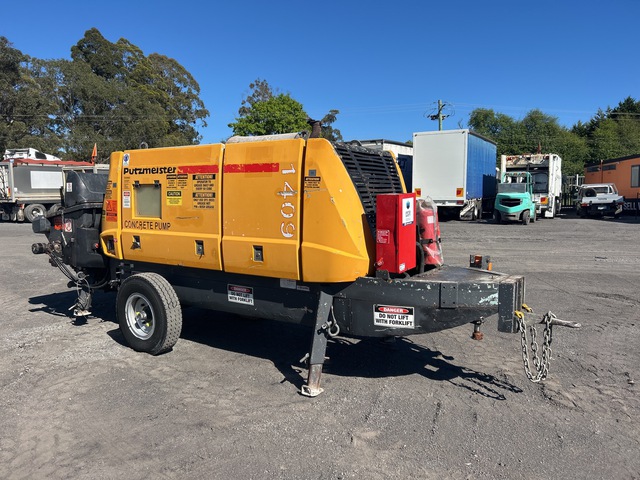 2009 Putzmeister BSA1409D S/A Concrete Pump