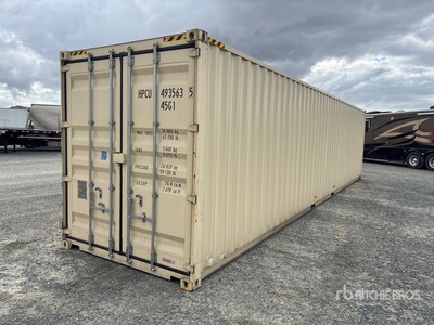 2026 40 ft High Cube 40 ft One-Way High Cube Storage Container