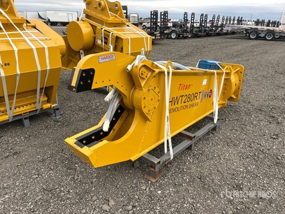 2026 HW Titan Series HWT280RT Demolition Shear (Unused)