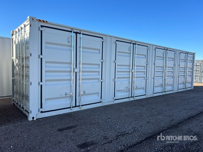 2026 40 ft High Cube Multi-Door Storage Container