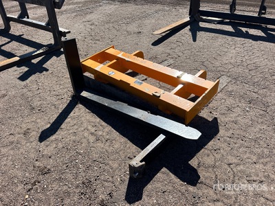 2026 GIYI GY-WLF75 60 in 11000 lb Q/C Wheel Loader Forks (Unused)