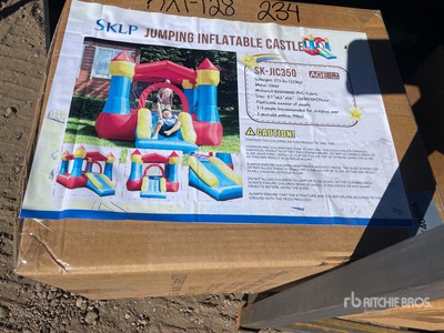 2026 SKLP SK-JIC350 Bouncy Castle (Unused)