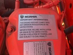 Engine with Emissionskontrollschild