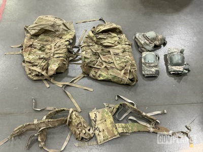 (27) Field Packs, (6) Frame Shoulder Straps & Assorted Items