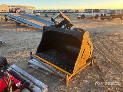 2026 GIYI GY-TB60 60 in Cleanup Tilting Excavator Bucket (Unused)
