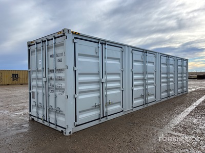 2026 40 ft High Cube Multi-Door Storage Container