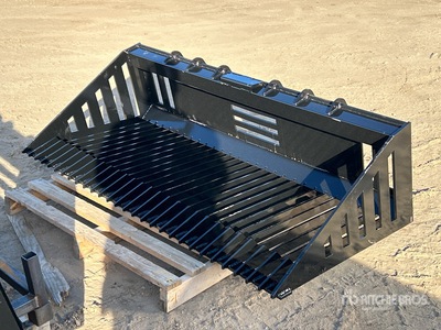 2026 GIYI GY-RB66N 67 in Skeleton Skid Steer Bucket (Unused)