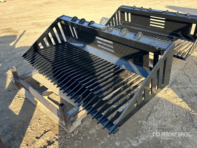 2026 GIYI GY-RB66N 67 in Skeleton Skid Steer Bucket (Unused)