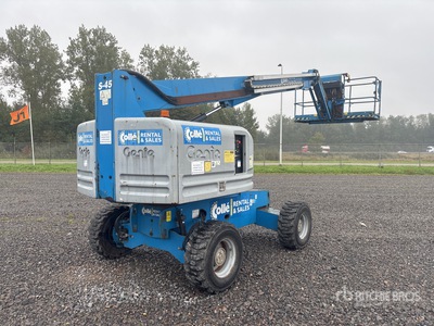 2018 Genie S-45 4WD Diesel Telescopic Boom Lift