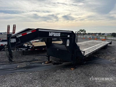 2025 MP Custom CTZ 40 ft T/A Gooseneck Remorque pour équipement