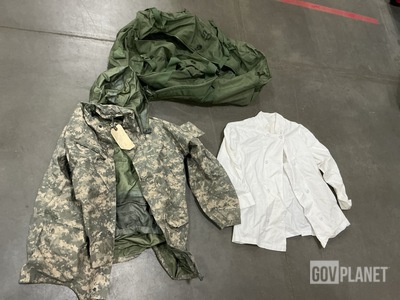 (38) Duffel Bags, (8) Cold Weather Parkas & Assorted Items