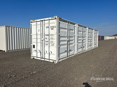 2026 40 ft High Cube Multi-Door Storage Container