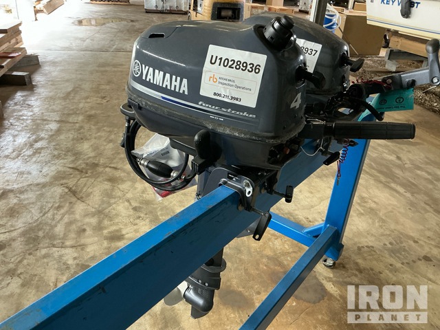 Yamaha F4SMHA Boat Engine (Unused)