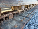 Undercarriage with Left Track Rollers