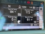 Control Station with Engine Oil Pressure