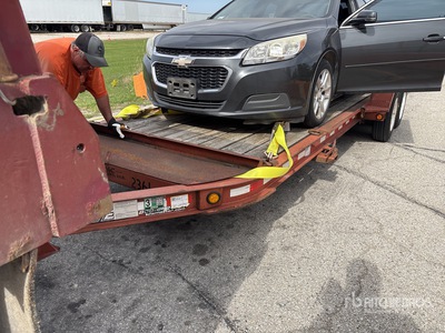 2008 Towmaster T-14T 16 ft T/A Plataforma Basculante