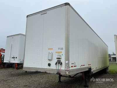 2015 Manac 48 ft T/A Semi-remorque fourgon