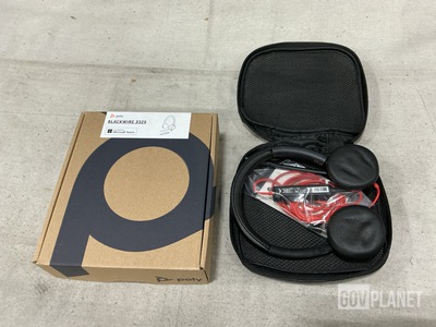 (64) Poly Blackwire 3325 Wired Stereo Headsets