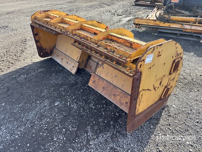Extendable 7-13 ft Snow Pusher - Fits Skid steer