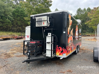 2025 RS Universal Manafactura 20 ft T/A Food Concession Trailer