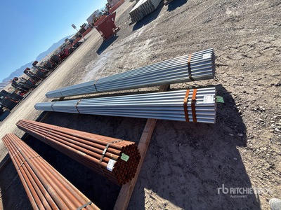 Quantity of (61) 288 in Galvanized Pipe