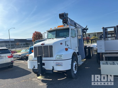 Manitex 1768 17 ton Straight Boom on 1999 Peterbilt PB330 6x4 Boom Truck (Inoperable)
