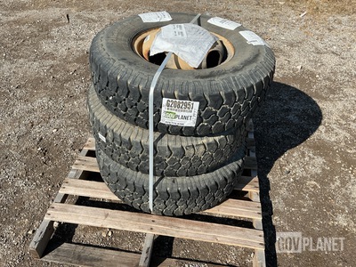 (3) Goodyear Workhorse LT235/85R16 Tires w/Wheels