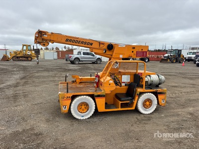 1996 Broderson IC-35-2B 8000 lb 4x2 Carry Deck Crane